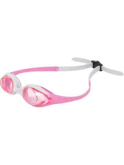 Arena Spider Junior Goggles - Pink Tint/Grey/Pink