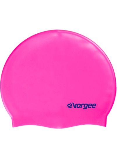 Vorgee Classic Junior Swim Cap - Fluoro Pink