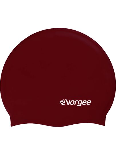 Vorgee Classic Swim Cap - Maroon