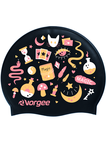 Vorgee Miss Glamour Swim Cap - Hocus Pocus