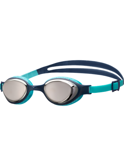 Arena Air Junior Goggles - Silver Mirror/Navy/Water