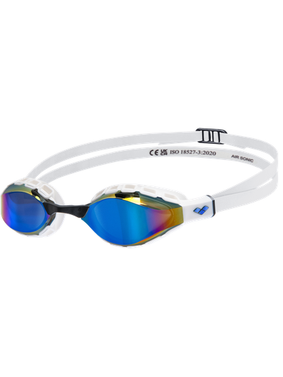 Arena Air Sonic Goggles - Blue Mirror/White