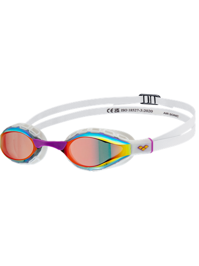 Arena Air Sonic Goggles - Gold Mirror/White