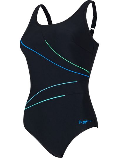 Zoggs Adjustable Macmaster Scoopback One Piece - Mystic