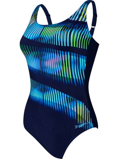 Zoggs Adjustable Scoopback One Piece - Circus