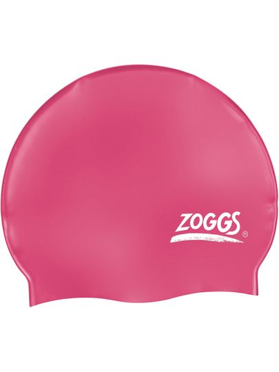 Zoggs Plain Swim Cap - Pink