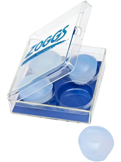 Zoggs Silicone Ear Plugs - Clear