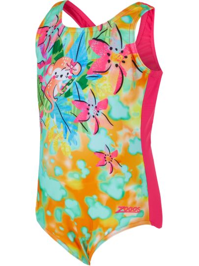 Zoggs Toddlers Scoopback One Piece - Wildwood