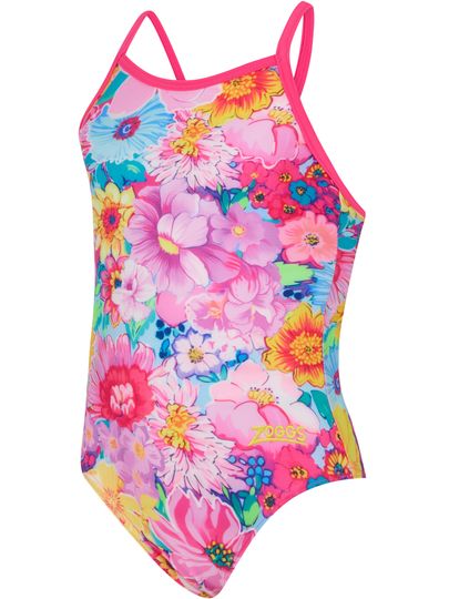 Zoggs Toddlers Yaroomba Floral One Piece - Eden