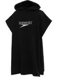 Speedo Junior Hooded Towel - Black/White