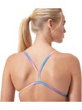 Speedo Solid V-Back One Piece - Kiki Pink