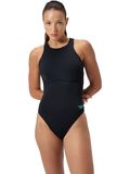 Speedo Racer Zip One Piece - Anthracite