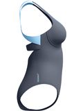 Speedo Flex Band Swim Bra One Piece - Grey Lead