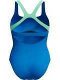 Speedo Flex Band Swim Bra One Piece - Lagoon Blue