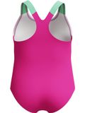 Speedo Toddlers One Piece - Watermelon/Neon Bubblegum