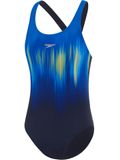 Speedo Powerstrike Medalist One Piece - Peacoat/Lagoon Blue