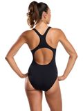 Speedo Tech Panel Placement Medalist One Piece - Black/Sugar Blue