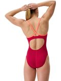 Speedo Solid Flyback 2.0 One Piece - Red