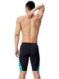 Speedo Spliced Printed Jammers - Sunset Grove/Black
