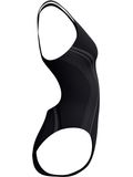 Speedo Printed Performance Back One Piece - Black