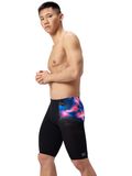Speedo Placement Print Jammers - Electro Static/Black