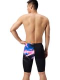 Speedo Placement Print Jammers - Electro Static/Black