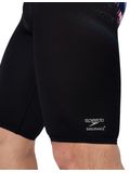 Speedo Placement Print Jammers - Electro Static/Black