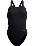 Speedo Solid Leaderback One Piece - Team Black