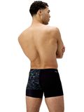 Speedo Hyperboom Aquashort - Black/Alfalfa Green