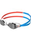 Speedo Fastskin Speedsocket 2.0 Goggles - Chrome Mirror/Red/Blue