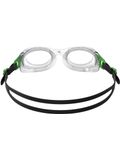 Speedo Futura Classic Clear Goggles - Fluro Green & Clear