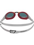 Speedo Fastskin Pure Focus Goggles - Ruby Mirror/Phoenix Red/White/USA Charcoal