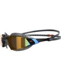 Speedo Aquapulse Pro Goggles - Gold Mirror/Grey/Black