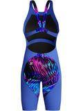 Speedo Fastskin Junior LZR Ignite Kneeskin - Dark Shine/Cobalt Print