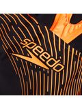Speedo Medley Logo Medalist One Piece - Nectarine