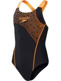 Speedo Medley Logo Medalist One Piece - Nectarine
