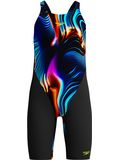 Speedo Fastskin Junior Endurance+ Max Openback Kneeskin - Lava Blur