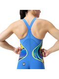 Speedo Fastskin LZR Pure Intent 2.0 Closedback Kneeskin - Molten Blur/Cobalt/Hyper Yellow