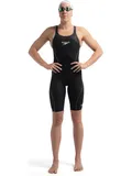 Speedo Fastskin LZR Pure Intent 2.0 Closedback Kneeskin - Black/Iridescent