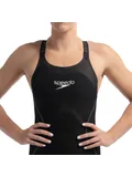 Speedo Fastskin LZR Pure Intent 2.0 Closedback Kneeskin - Black/Iridescent