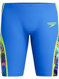 Speedo Fastskin LZR Pure Intent 2.0 Jammers - Molten Blur/Cobalt/Hyper Yellow