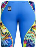Speedo Fastskin LZR Pure Intent 2.0 Jammers - Molten Blur/Cobalt/Hyper Yellow