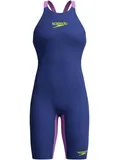 Speedo Fastskin LZR Valor 2.0 Openback Kneeskin - Navy/Jelly