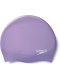 Speedo Plain Moulded Swim Cap -  Miami Lilac Metallic
