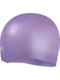 Speedo Plain Moulded Swim Cap -  Miami Lilac Metallic