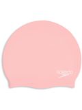 Speedo Plain Moulded Swim Cap - Cupid Coral