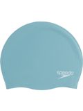 Speedo Plain Moulded Swim Cap - Sage