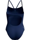 Speedo Classic Logo Thinstrap One Piece - Peacoat