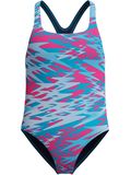 Speedo Hyperboom Allover Medalist One Piece - Margarita Pink