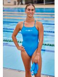 AMANZI Tie Back One Piece - Azure